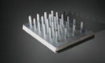 Il pozzo profondo placca lo scaffale 96III della separazione magnetica per l'operazione manuale rapida