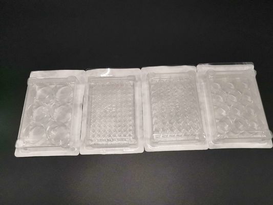 imballaggio standard dei materiali di consumo trasparenti della coltura cellulare del piatto del CTT 96-Well