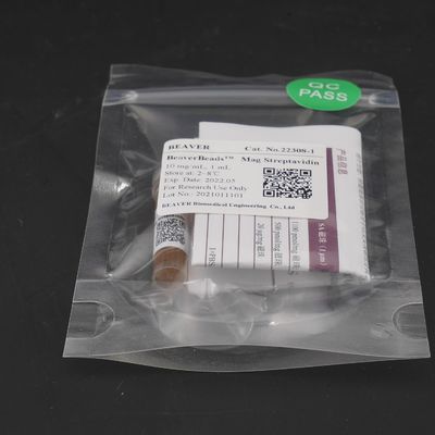perle magnetiche di 300nm Streptavidin per la cellula che ordina bloccaggio della sonda 10 mg/ml 1 ml