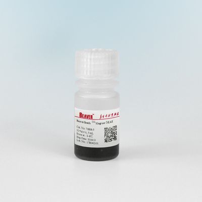 Rapporto magnetico del volume del μm 10% di purificazione 30-150 della proteina delle perle del DEAE dell'agarosi 5 ml